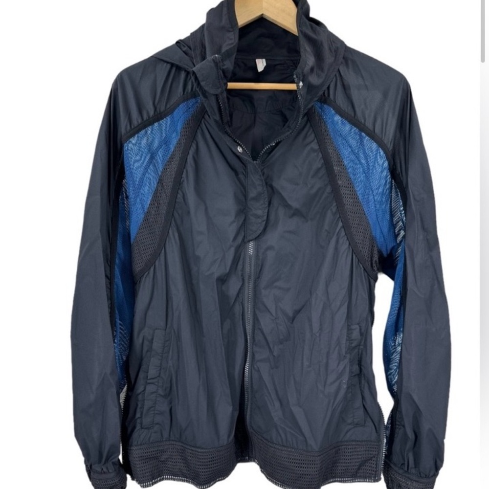 FP Movement by Free People Utility Jacket Blue and Black